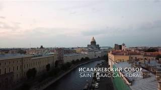 Петербургские открытки - Postcards from St Petersburg - drone footage - аэросъёмка Санкт Петербургa