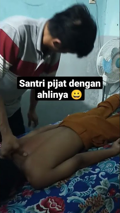 Santri pijat dengan ahlinya 😀 ❗ Alhamdulillah #santri #pijat #santrialihsanmadiun
