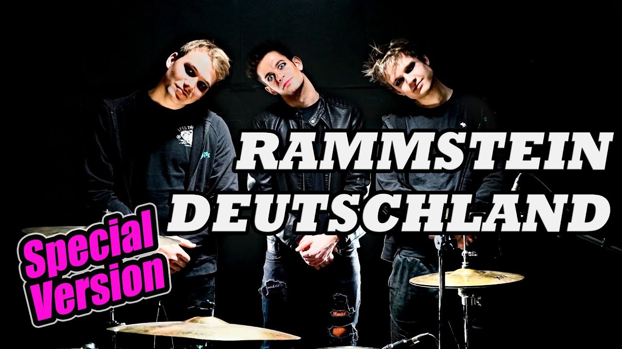 RAMMSTEIN - DEUTSCHLAND | Special Drumcover by Drumsharks - YouTube