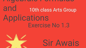 Exercise 1.3 General Math Class 10th Arts Group