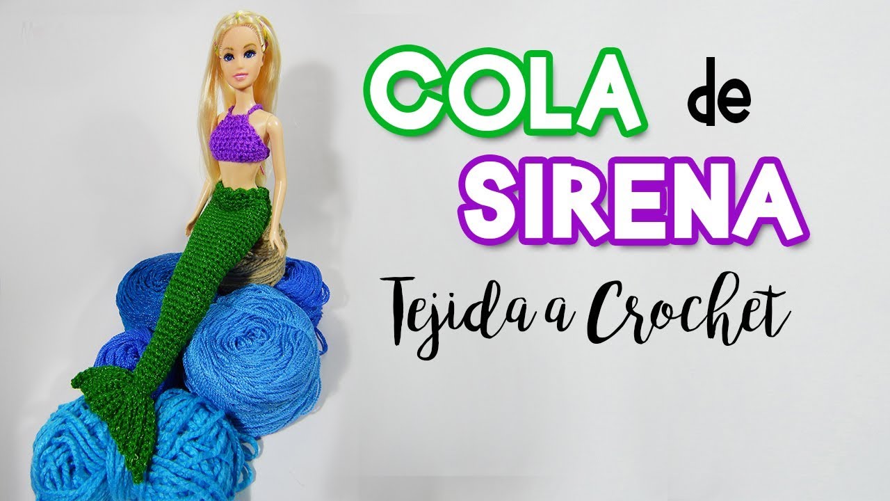 Cola de Sirena 🧜🏻‍♀️ a crochet reciennacido/newborn paso a paso 