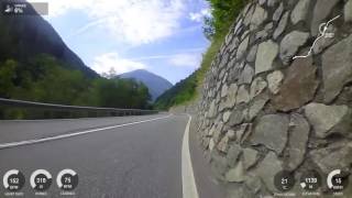 Stelvio Pass ascent from Prato 2016