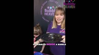 Blowing Bubbles Inside a Bubble: The Ultimate Bubble Experiment