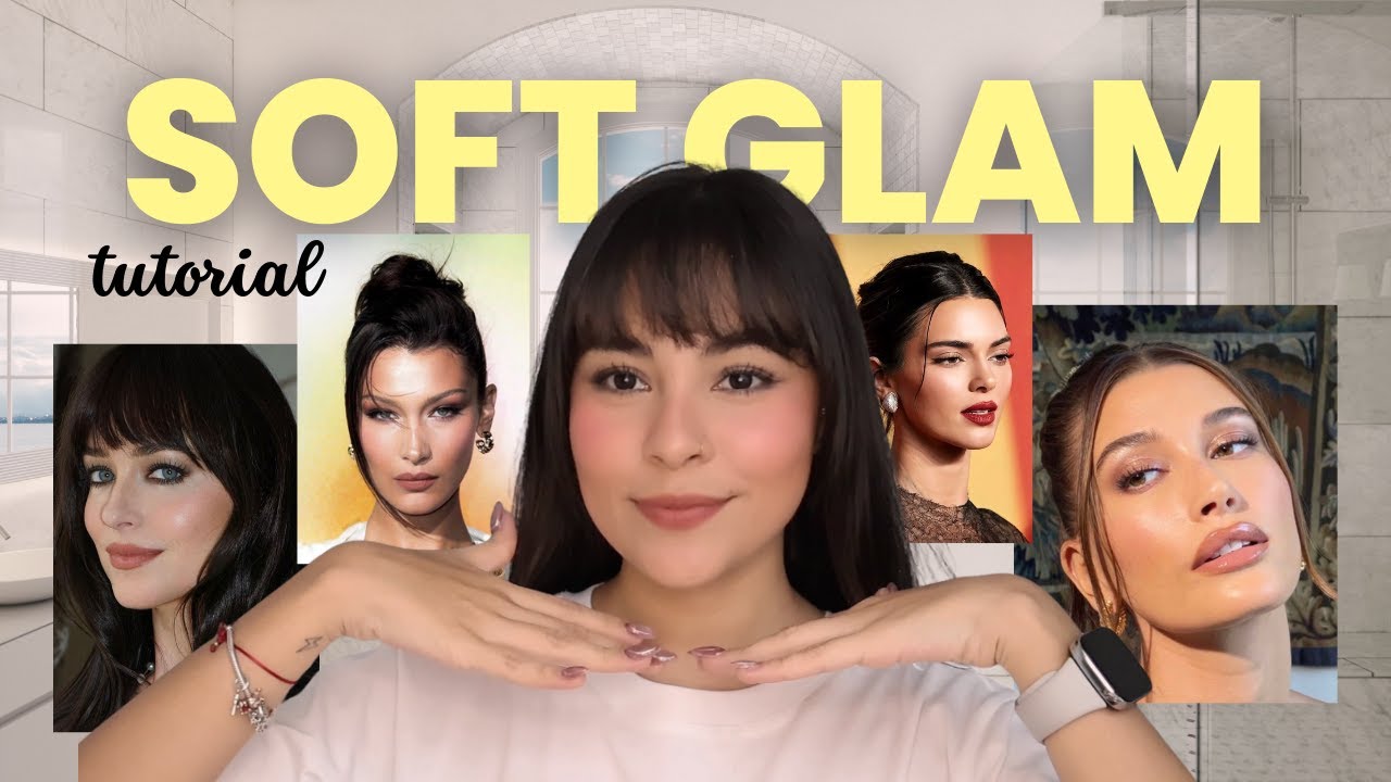 SOFT GLAM fácil para fiestas | Cómo lograr el look de las celebrities ✨