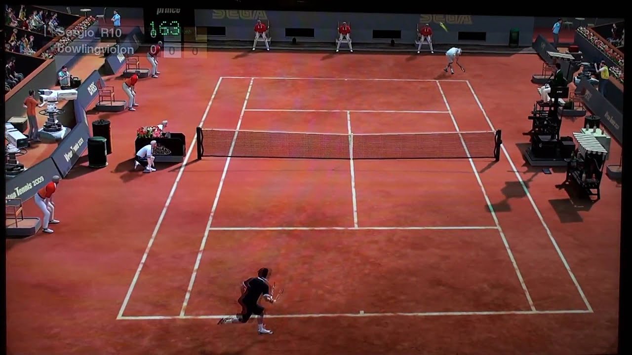 Virtua Tennis HD - Sergio_R10 vs Bowlingviolon