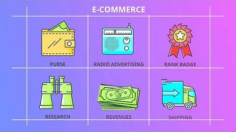 E Commerce 30 Animated Icons | After Effects template