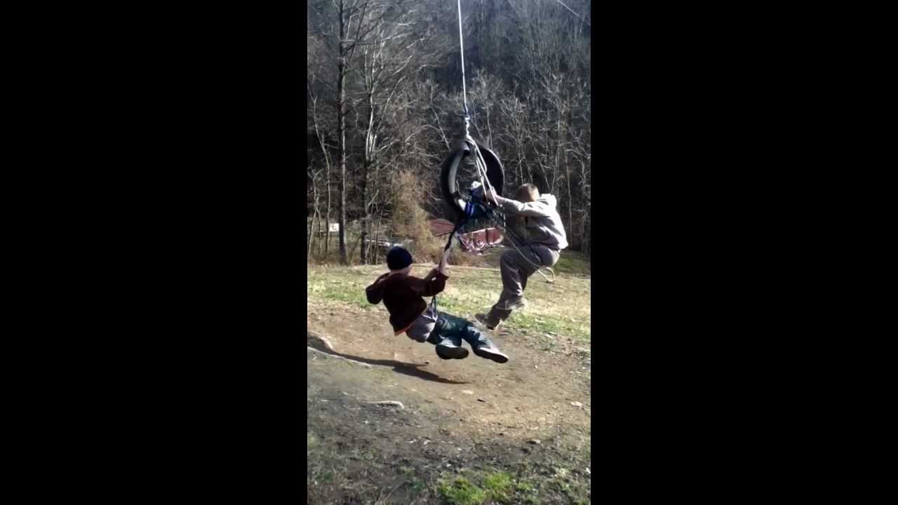 Tire swing mania by justin frye and shane howell