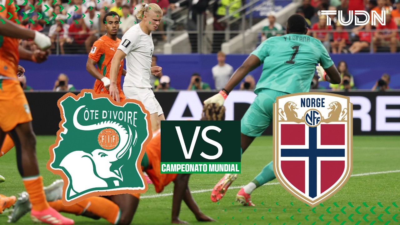 ¡Siguiente parada 8vos! 🇳🇴 Noruega eliminó a Costa de Marfil gracias a Erling Haaland | TUDN