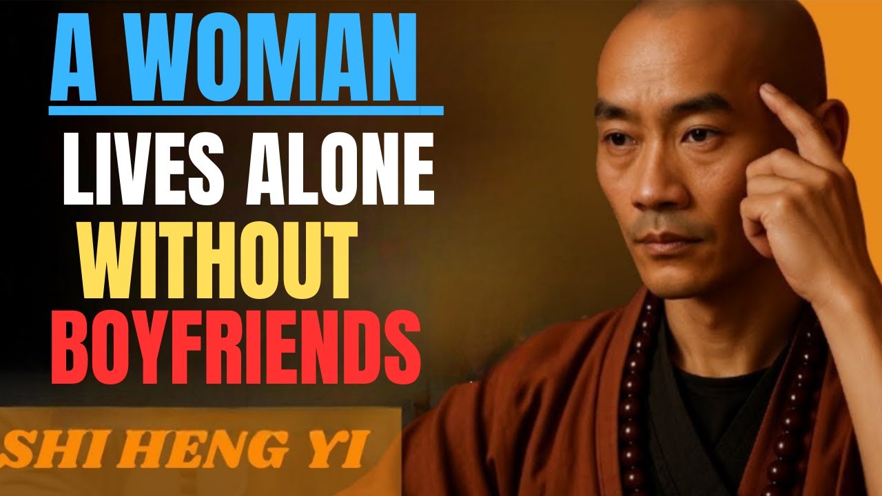 A Woman Living Alone by Choice – No Boyfriend, No Limits || Shi Heng Yi Motivation.