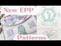 New english paper piecing pattern releases  sewing case mini quilts