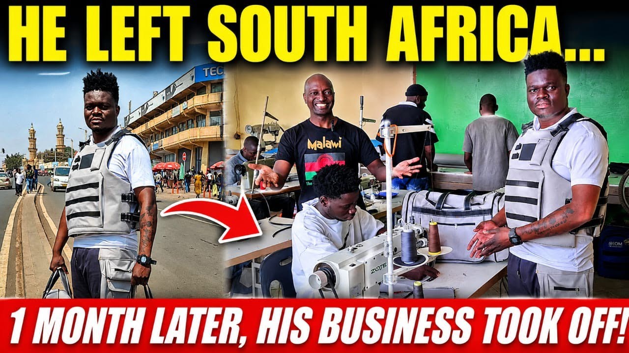 Still from He Left South Africa and Came Back to Malawi - Within 1 Month, His Business Took Off!
