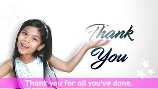 Zyan's Preschool Graduation Song | Thank You by Patty Shukla