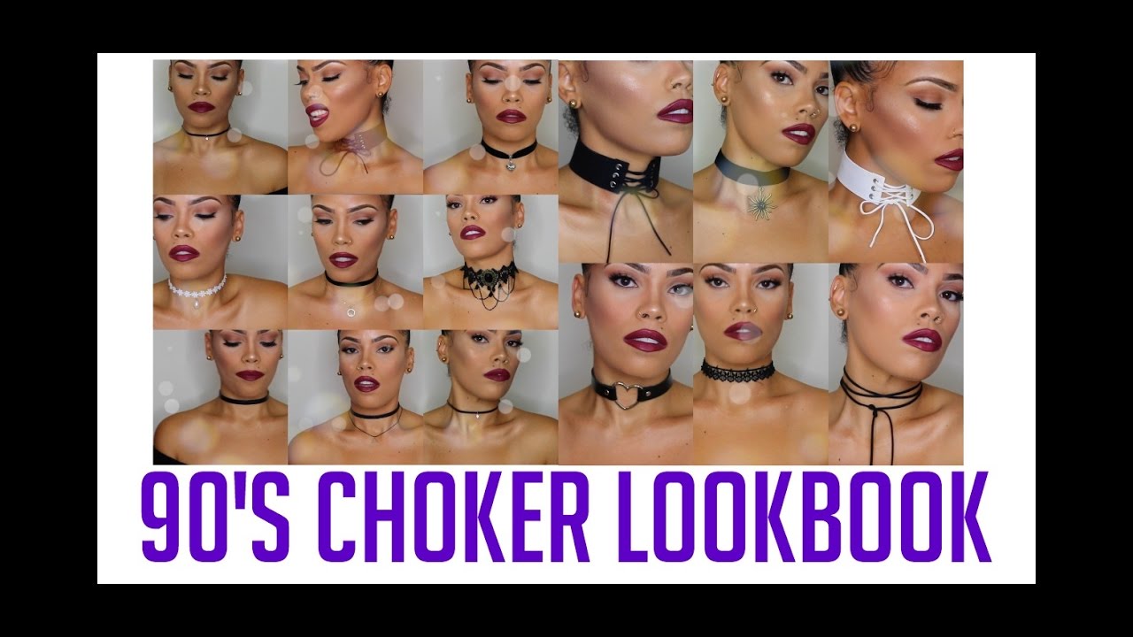 CHOKER LOOKBOOK | 90s INSPIRED |