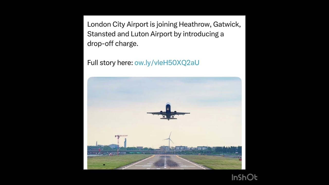 London City Airport is joining Heathrow, Gatwick, Stansted and Luton Airport 🇬🇧