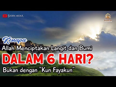 Video: Kapan tuhan menciptakan bumi?