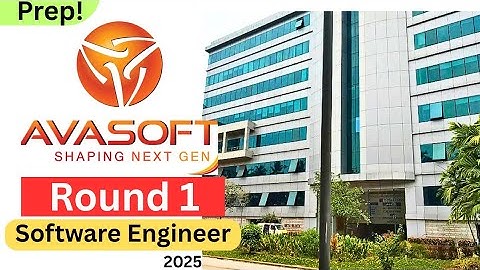 AVASOFT Written Test | Trainee Software Engineer | Preparation | 2025