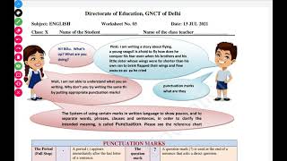 WORKSHEET 3    CLASS 10.   SUBJECT ENGLISH.   13/07/2021