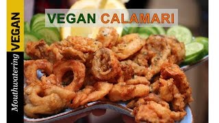 Vegan Calamari / Vegan Squid Recipe | MOUTHWATERING VEGAN TV