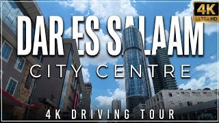 Driving into Dar es Salaam: Exploring the Evolving City Centre in 4K