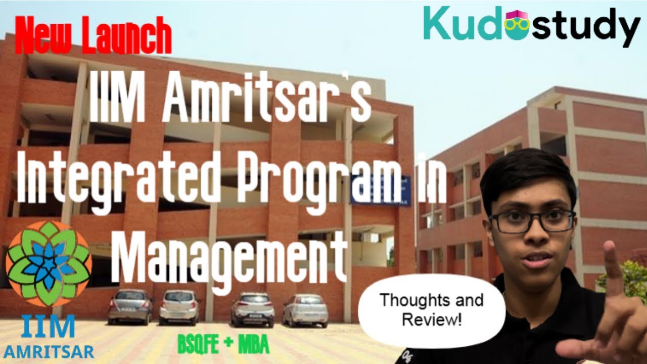 IIM Amritsar's IPM (BSQFE + MBA) || New Mentorship Program!