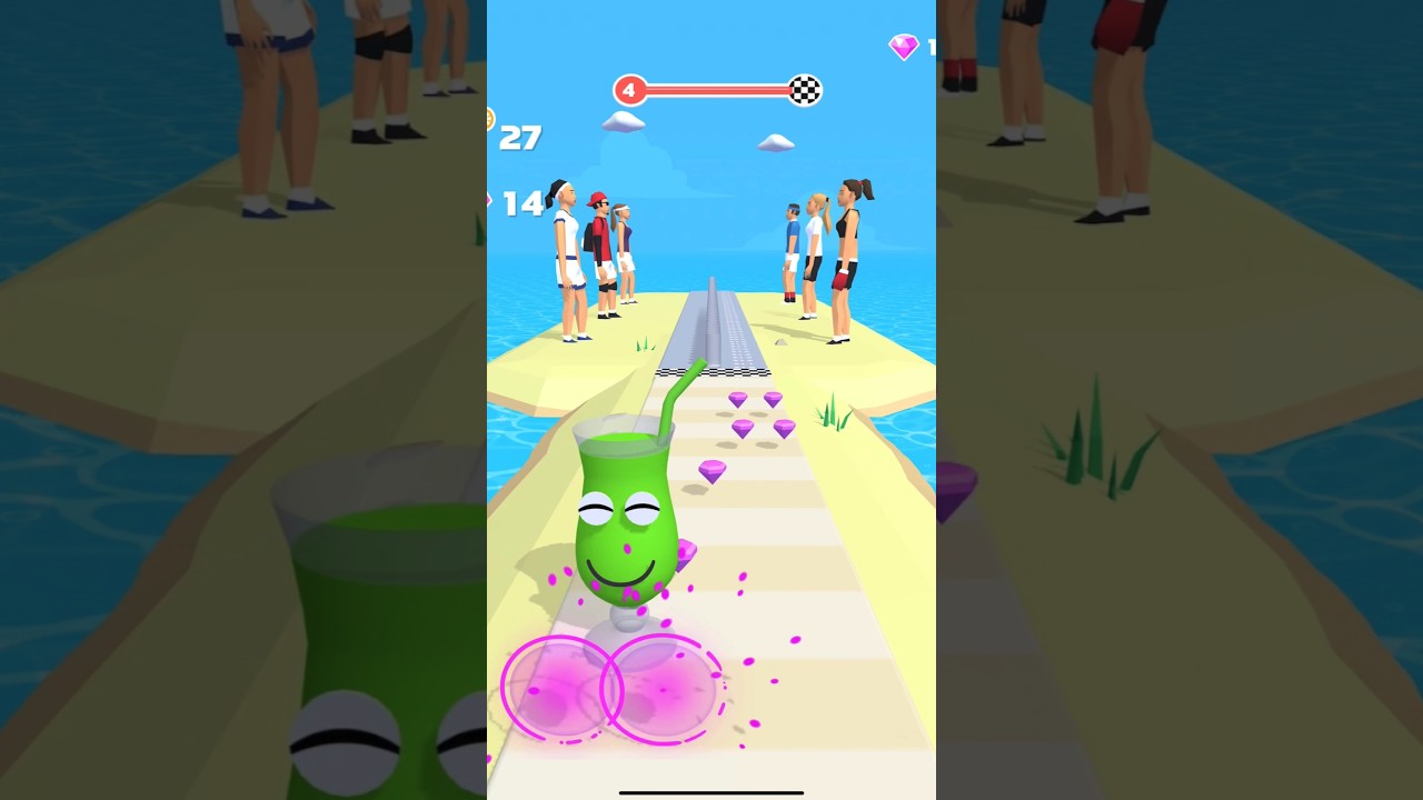 juice run 3d game 🥤🧃 