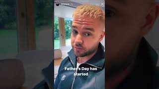 Liam & Bear talking | IG stories June 18, 2021