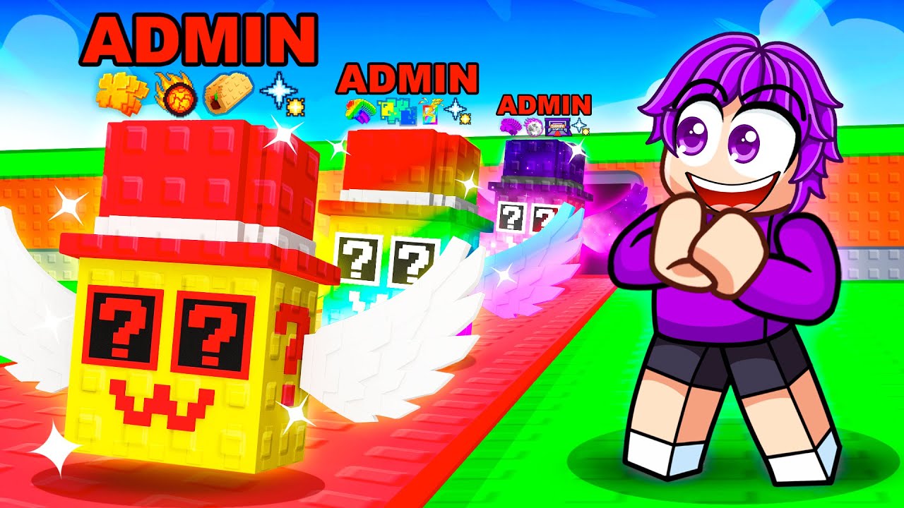 Steal a Brainrot OWNER Gave Me Infinite ADMIN LUCKY BLOCKS... - YouTube