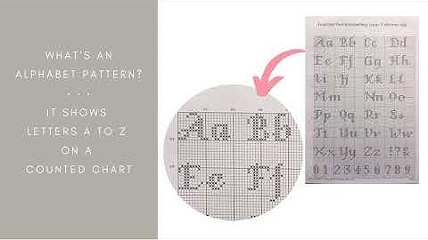 Cross Stitch Alphabet Patterns | Create Your Unique Cross Stitch Design with an Alphabet Pattern
