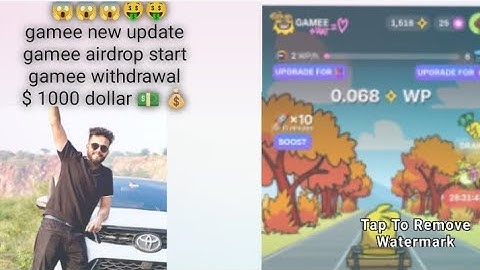 Gamee WP Airdrop free minning | Gamee WP token claim withdrawal | Gamee free minning claim