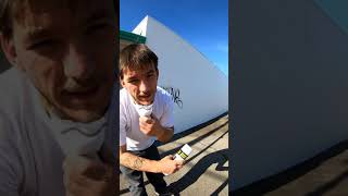 Painting Over Grafitti (fast and easy) SATISFYING