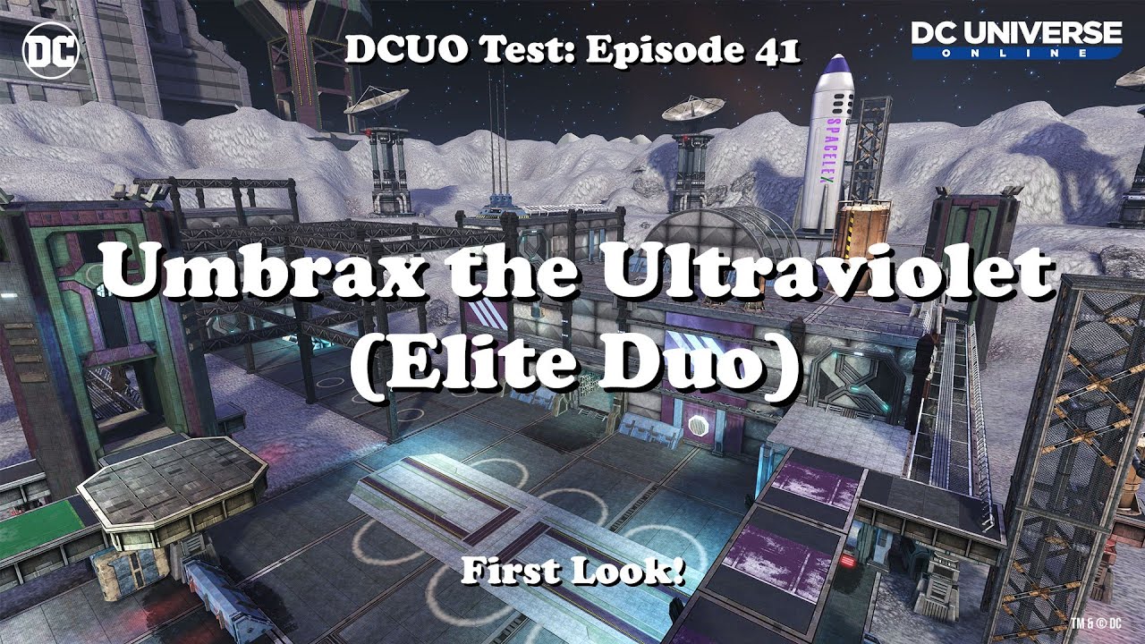 DCUO Test: Legion of Doom - Umbrax the Ultraviolet (Elite Duo)