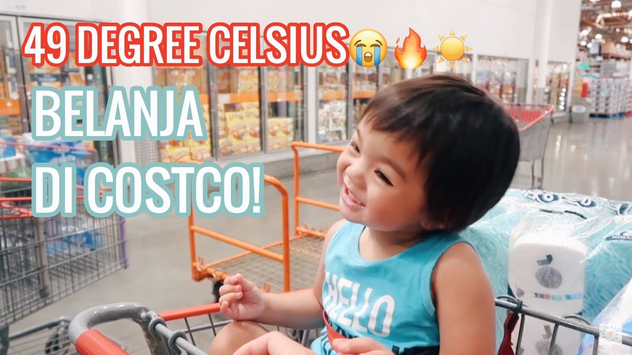 Vlog #230 | BELANJA BULANAN! HARI YANG SUPER PANAS🔥☀️ - YouTube