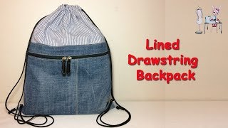 Drawstring Backpack Pattern – allsewpetite