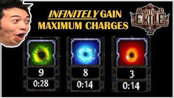 [PoE 2.0.2] How To Get INFINITE Maximum Charges | 18 Frenzy Charge Spear Attacks, Buffs and More!