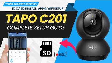 How to Set Up TP-Link Tapo C201 Indoor Camera: Wi-Fi, SD Card & App Setup Guide #tapoc201