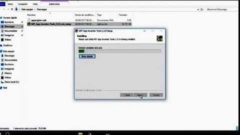 MIT App Inventor instalar fácil- 1 Parte