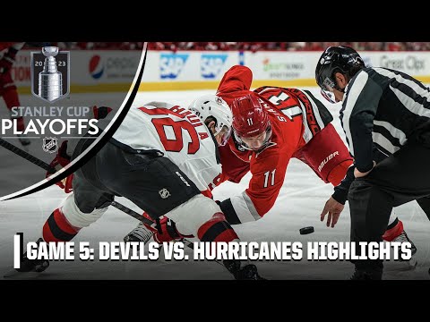 Hurricanes rout Devils 6-1 for 3-1 lead, RECAP