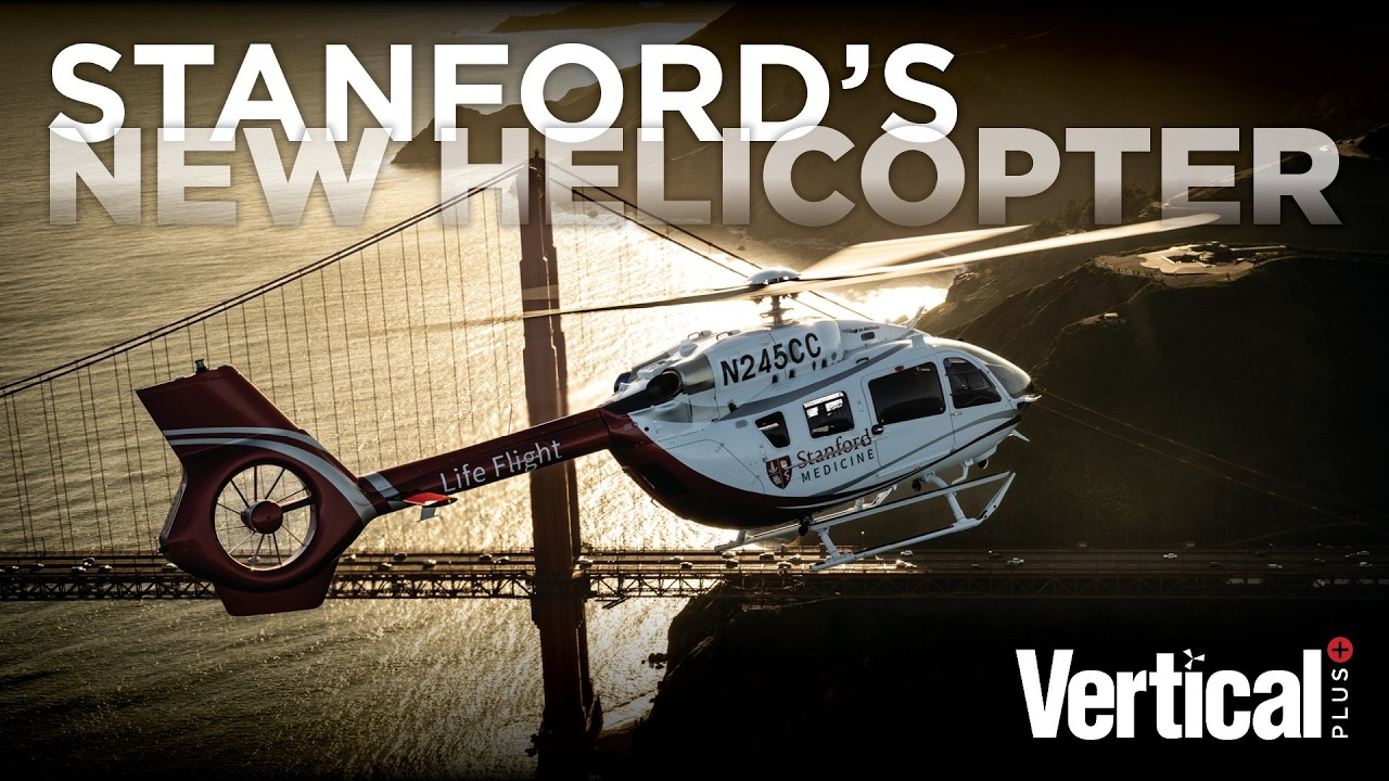 Stanford’s New Helicopter Upgrades Bay-Area Air Medical Transport