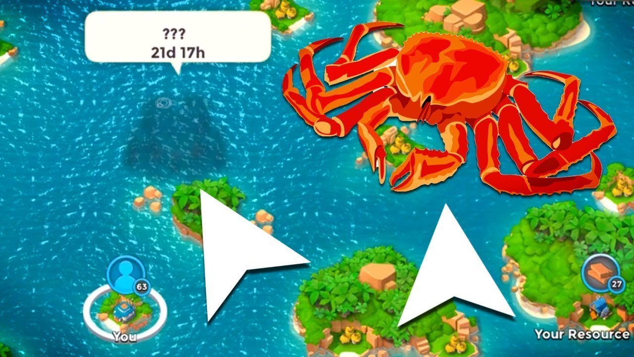Is That The Mega Crab Shadow? | Boom Beach