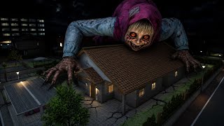 MASHA GIANT BECOME A DEVIL DI KOTA 😱 || SAKURA SCHOOL SIMULATOR GAME  screenshot 1