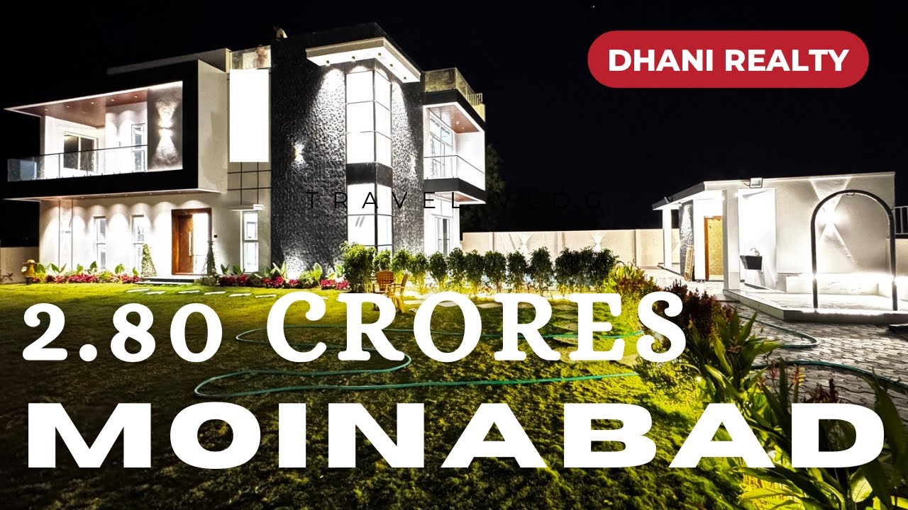 Ultra Luxury Farm house private pool in Moinabad Hyderabad | 2.80 cores | ☎️ 81219 64270 