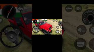 😱 Blue Thar Crazy Offroad | Gadi Wala Game #shorts.