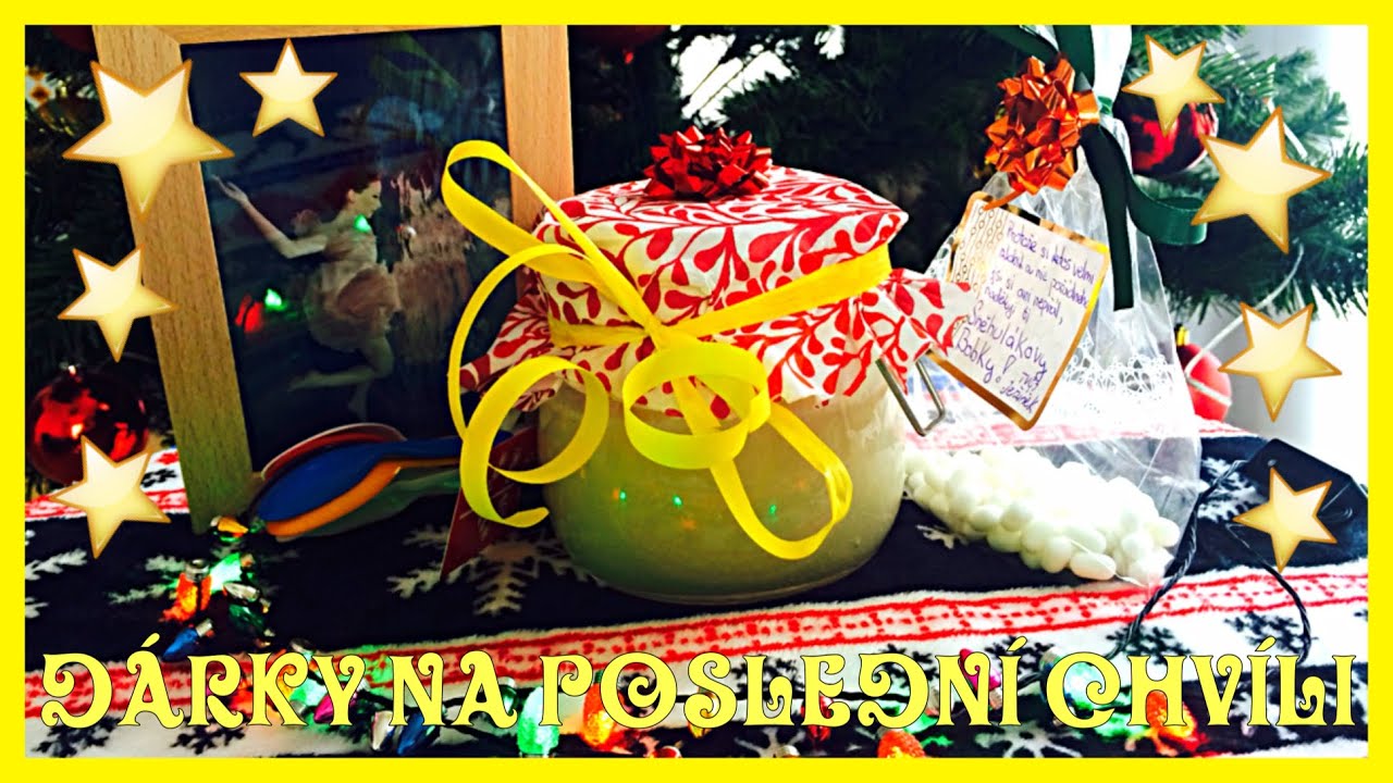 !!! DIY: Levné dárky na poslední chvíli !!!