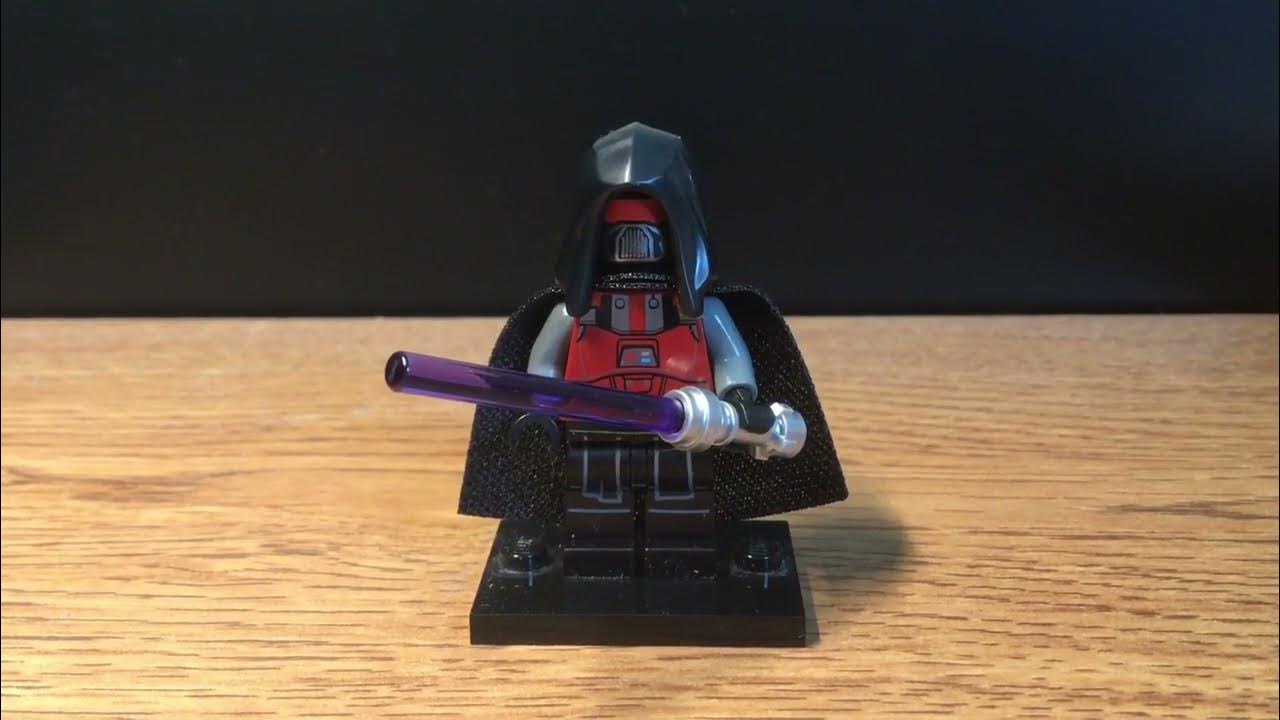 Lego Star Wars- How to make custom Lego Darth Revan - YouTube