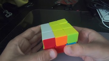 How to solve a domino cube (3x3x2 cuboid)