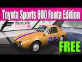 Forza Horizon 6 How to get Free 1965 Toyota Sports 800 Fanta Edition - Rare Car
