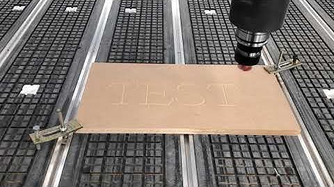 Acctek ATC cnc router AKM2040C testing video