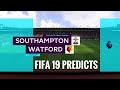 Southampton vs Watford premier league prediction matchweek 12
