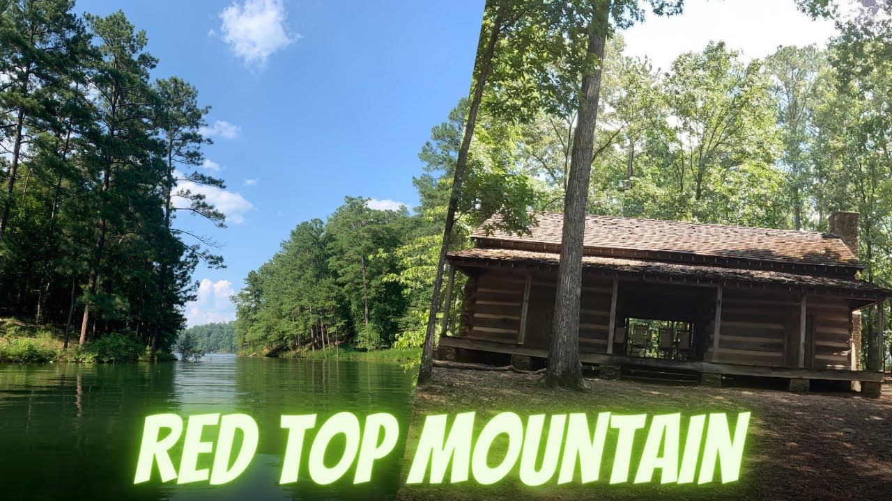 Red Top Mountain. A Walk Through The Park. Beach, Trails, Campgrounds
