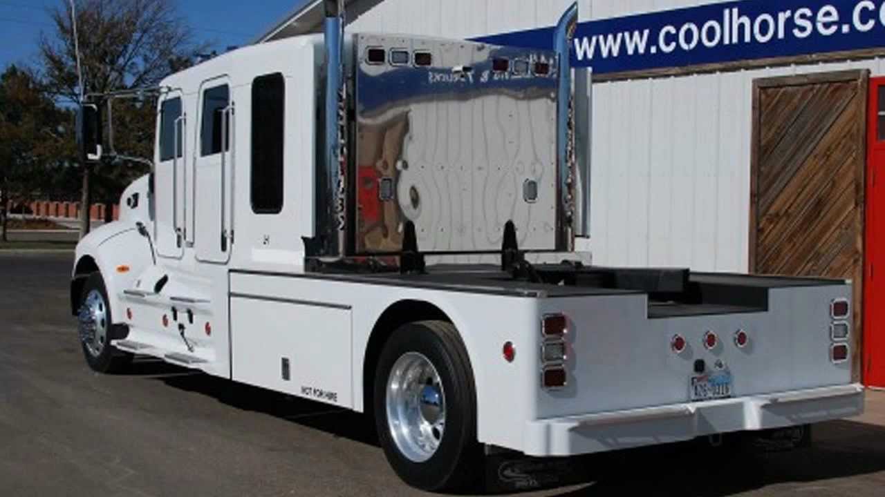 2011 Schwalbe Peterbilt Stretch Cab - YouTube